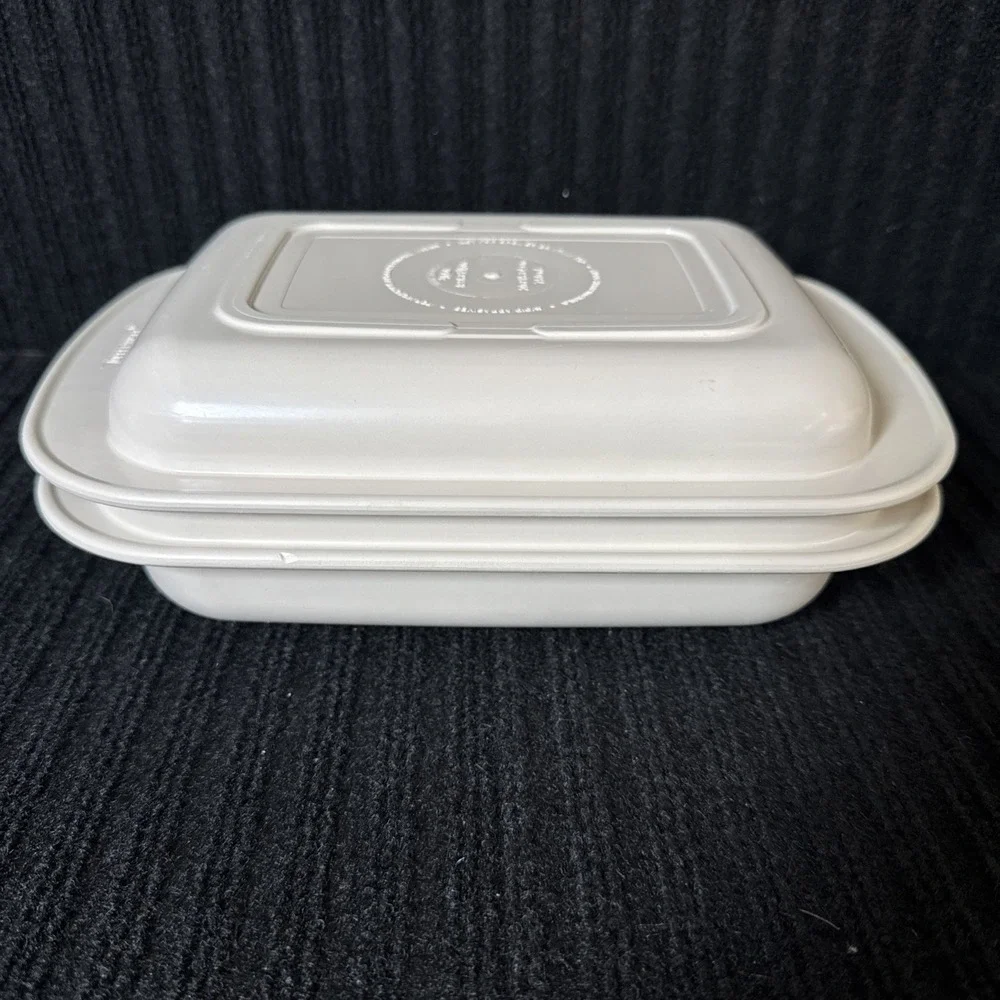 Vintage Tupperware Ultra 21 Pan & Lid Set 1765 - 1qt & 1762 - .75 qt